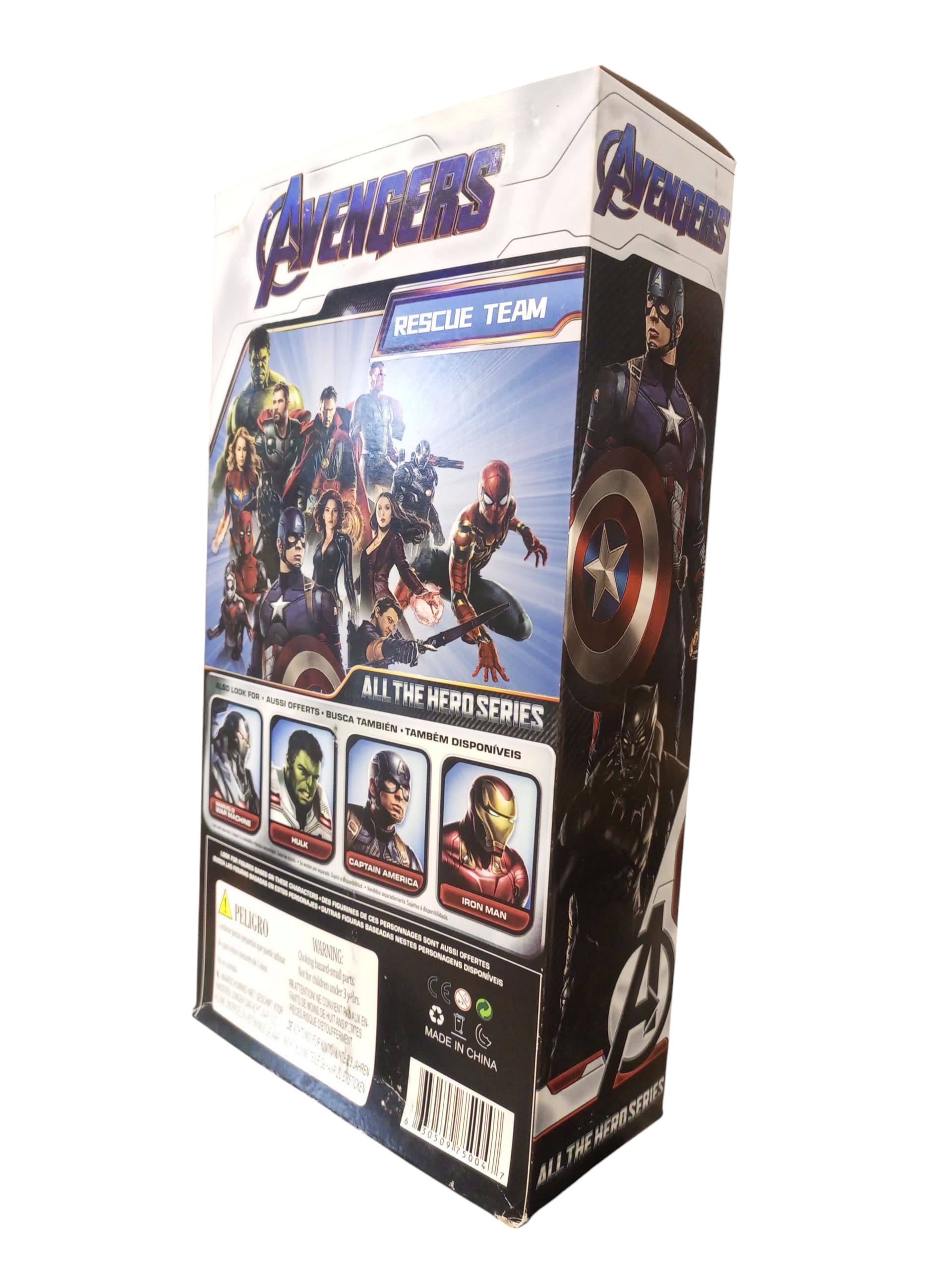 Marvel "All the Hero Series" Rescue Team Action Figure Set (Hulk)