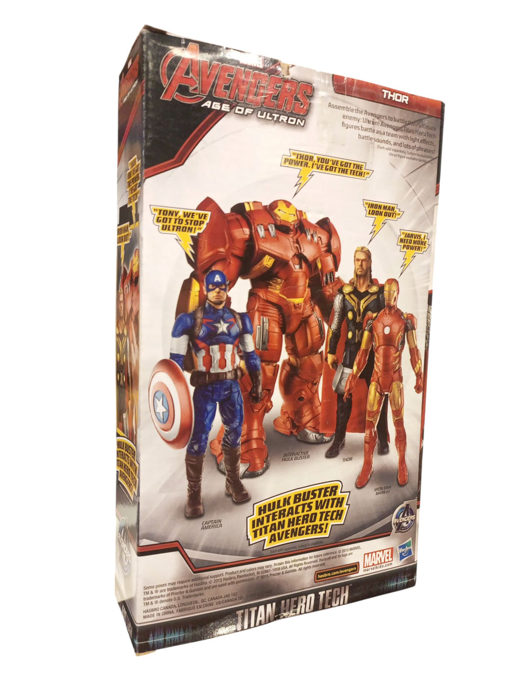 Hasbro Marvel Avengers: Age of Ultron "Titan Hero Tech" Thor Action Figure