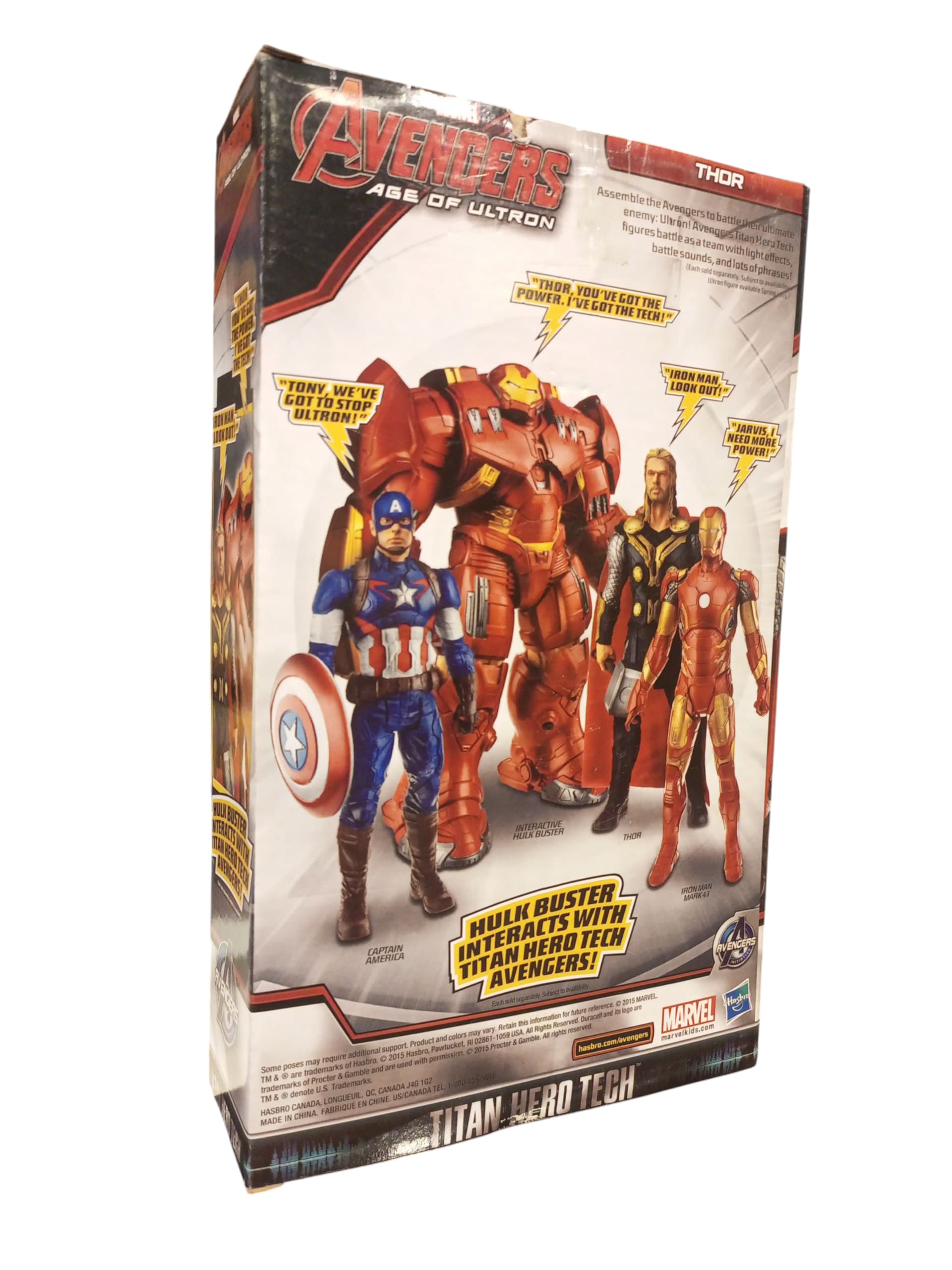 Hasbro Marvel Avengers: Age of Ultron "Titan Hero Tech" Thor Action Figure