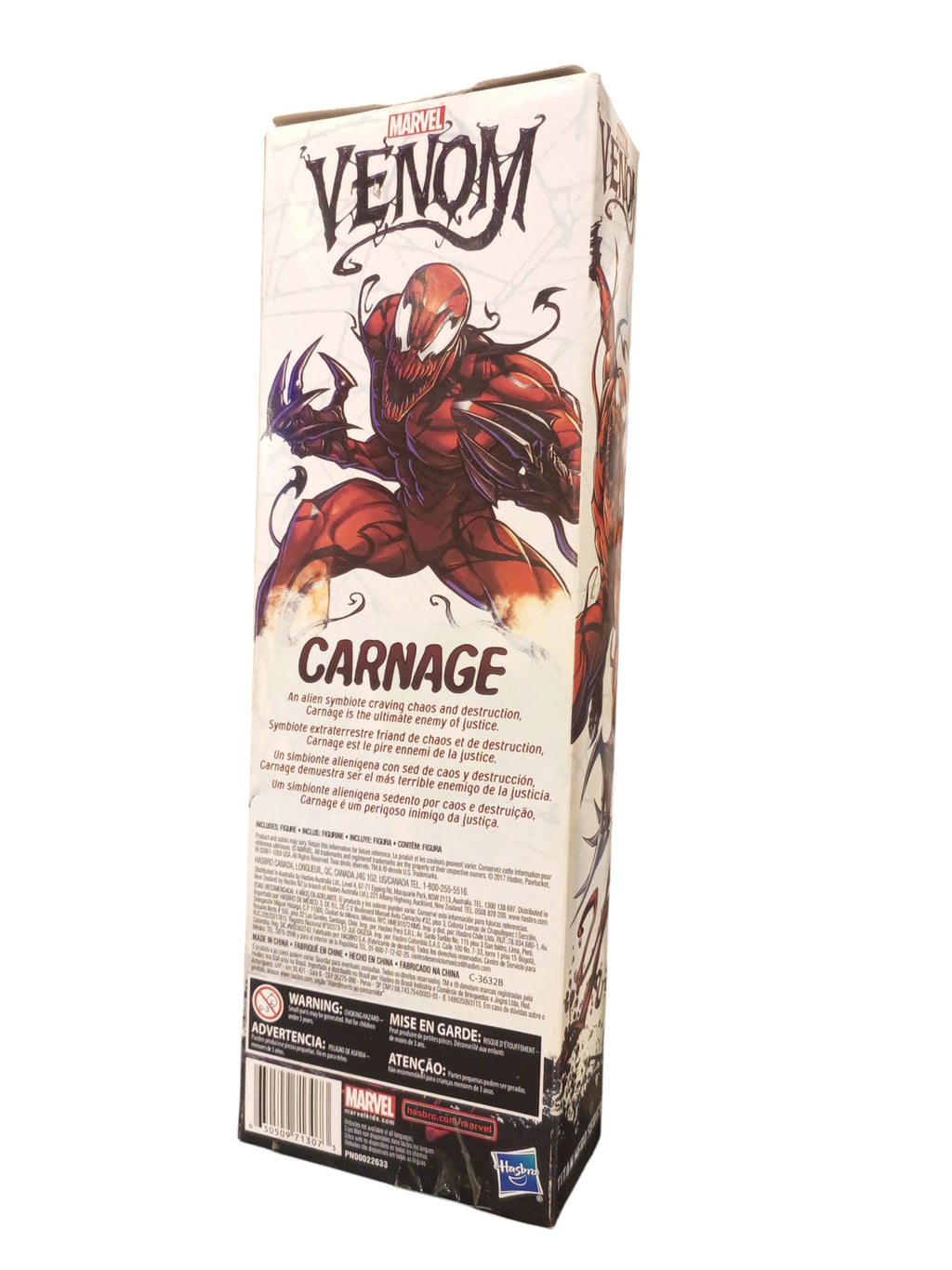 Hasbro Marvel Venom "Titan Hero Series" Carnage Action Figure