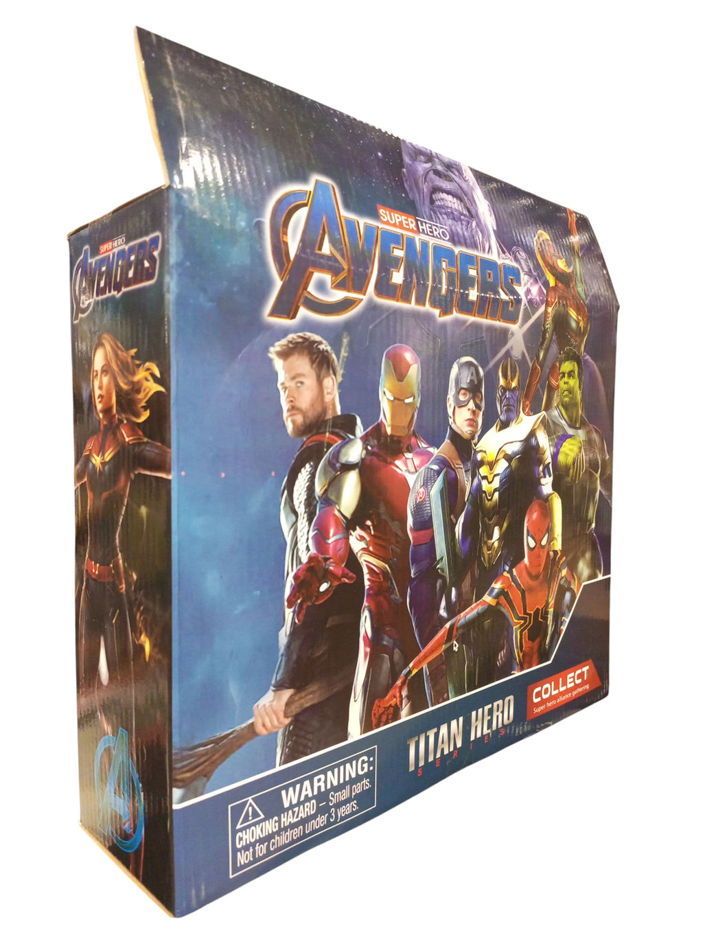 "Super Hero Avengers" Thanos & Mask Action Figure Set with Lights and Sound