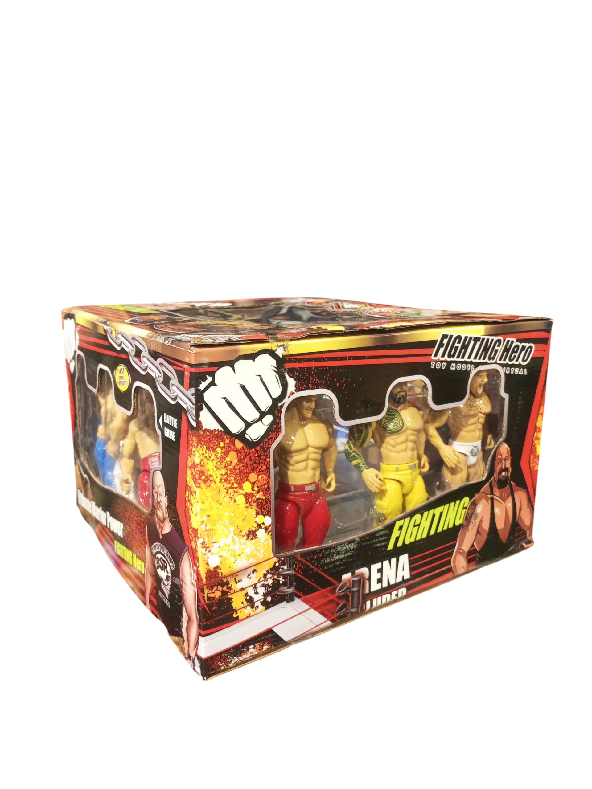 "Fighting Hero Arena" Wrestling Action Figure Set