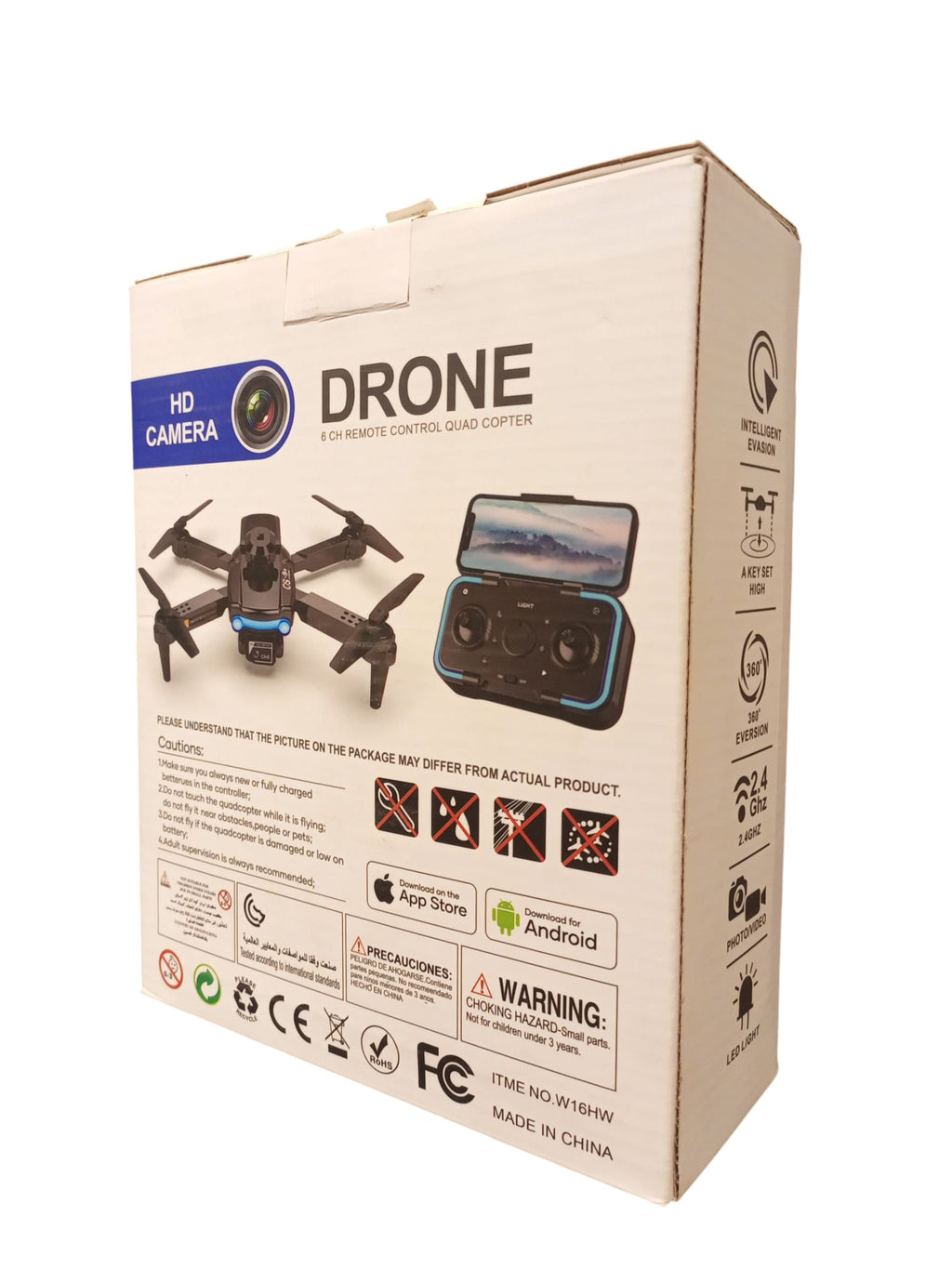 "Ming Wei Da Toys" 6-Channel Remote Control Quad Copter Drone