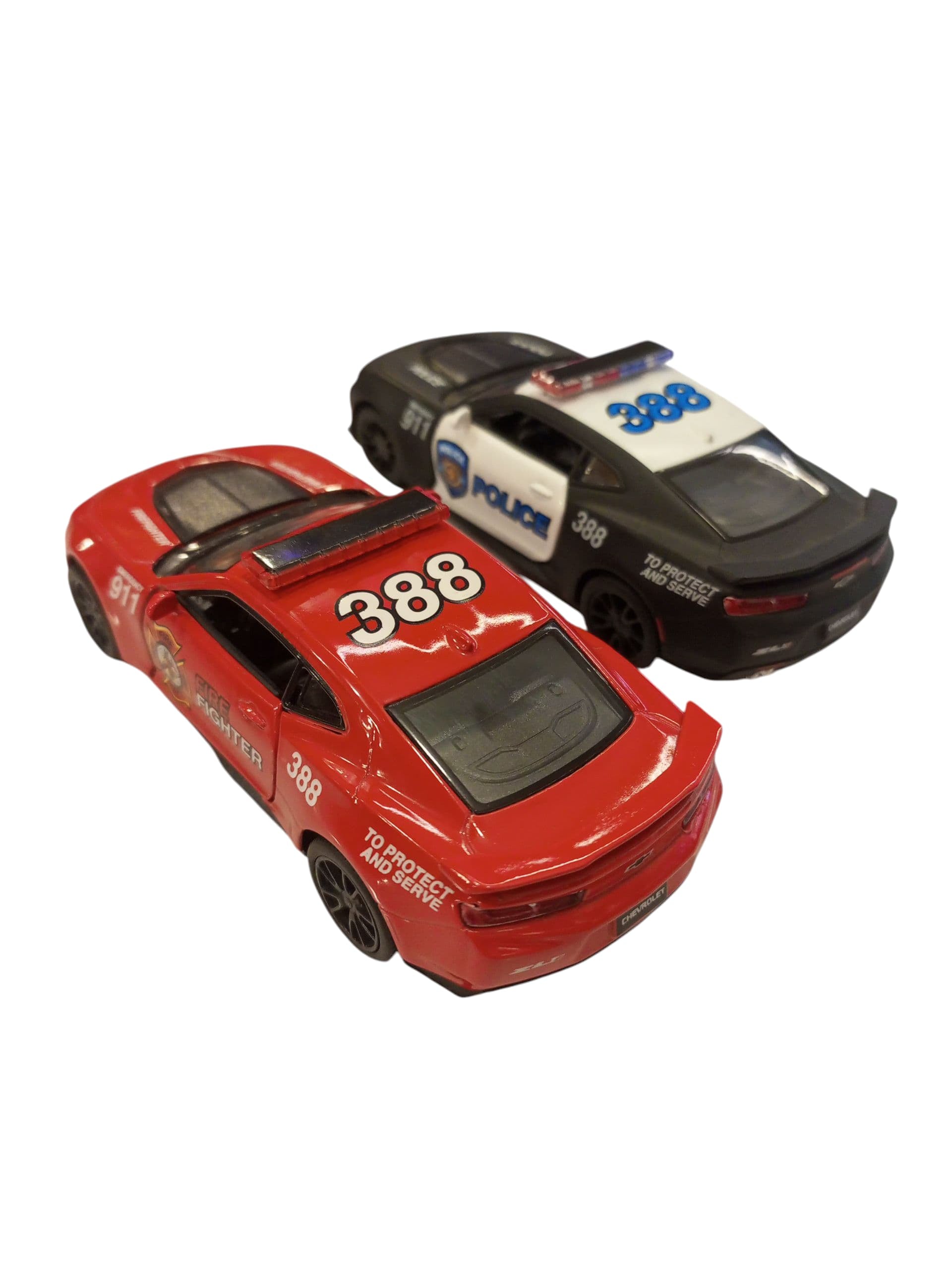 Set of 3 Ford Bronco Toy Police Car