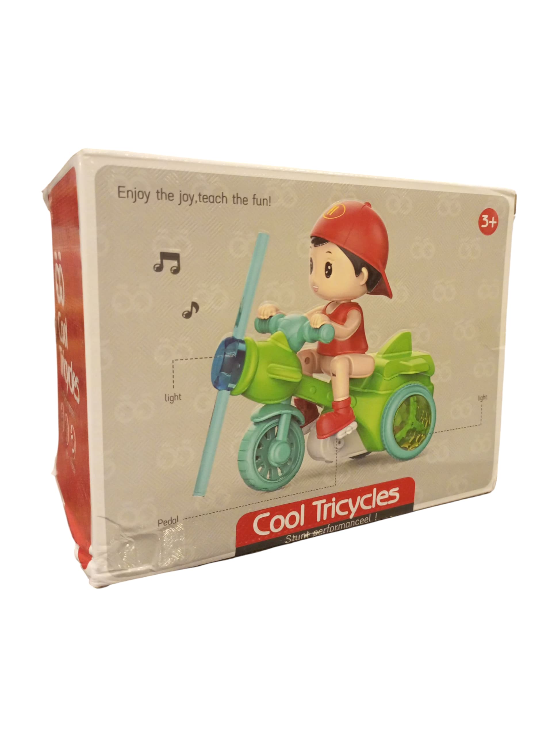 "Cool Tricycles" "Stunt Performance!" Toy
