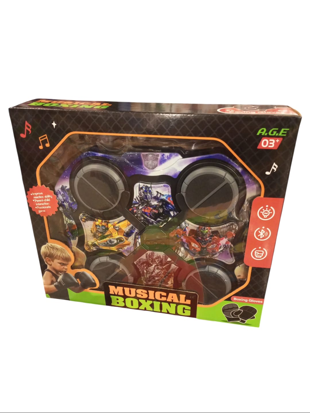 Musical Boxing - Interactive Punching Game