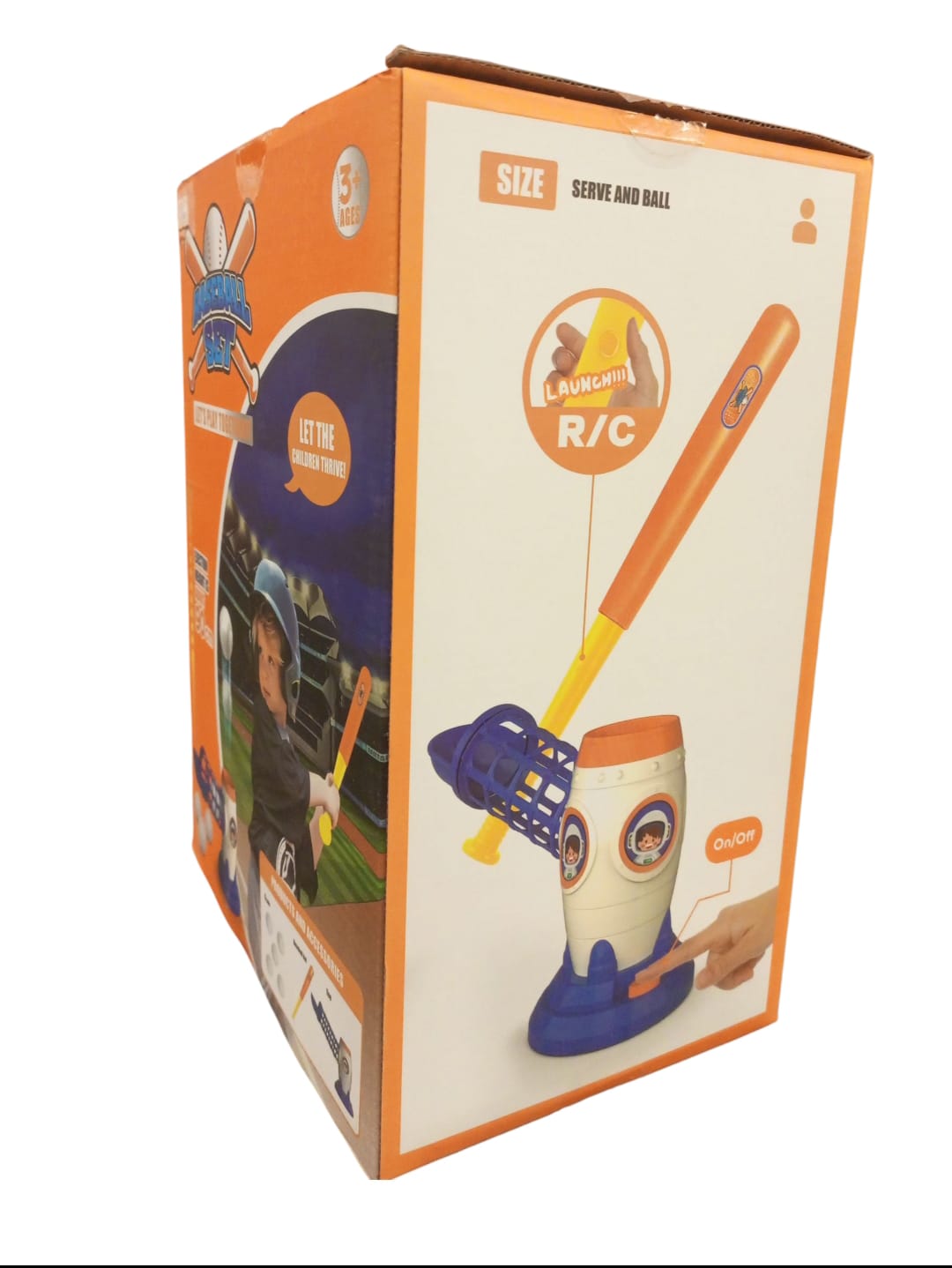 Children's Pop-Up Baseball Set age of +3 years