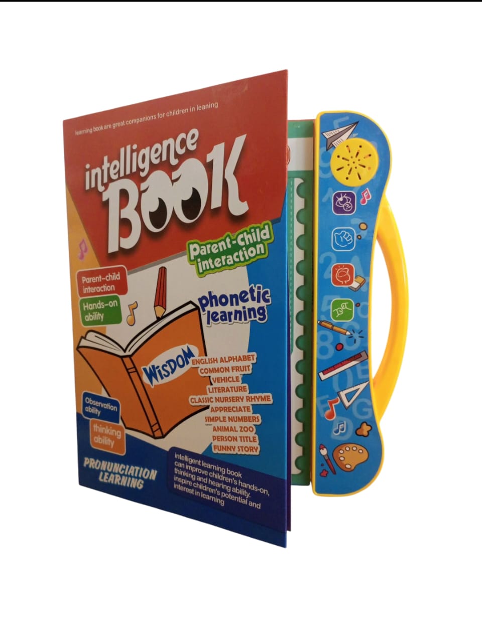 Intelligence Book - Phonetic Learning Toy
