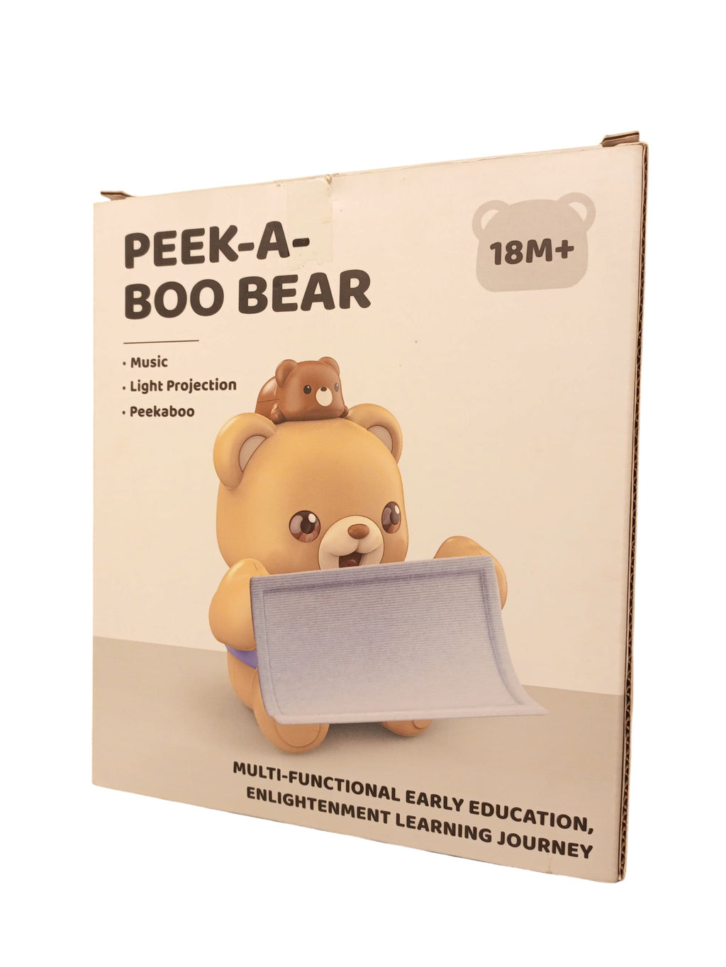 Peek-a-Boo Bear Multi-functional Early Education Toy
