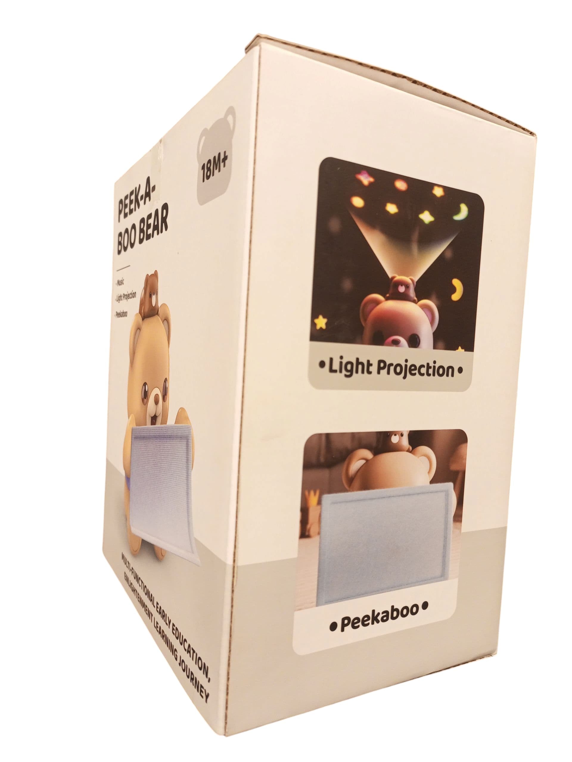 Peek-a-Boo Bear Multi-functional Early Education Toy