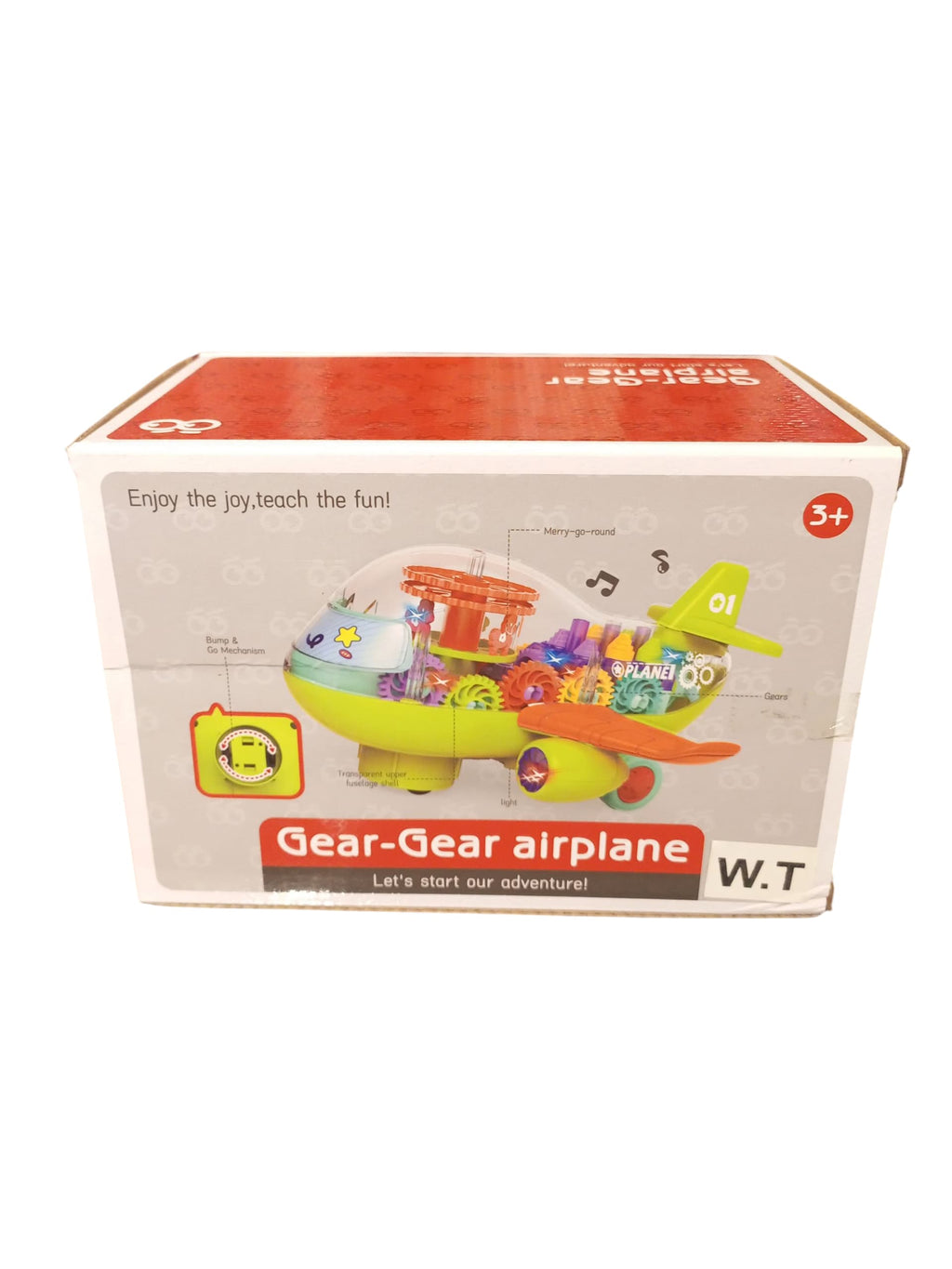 "Gear-Gear Airplane" Educational Toy