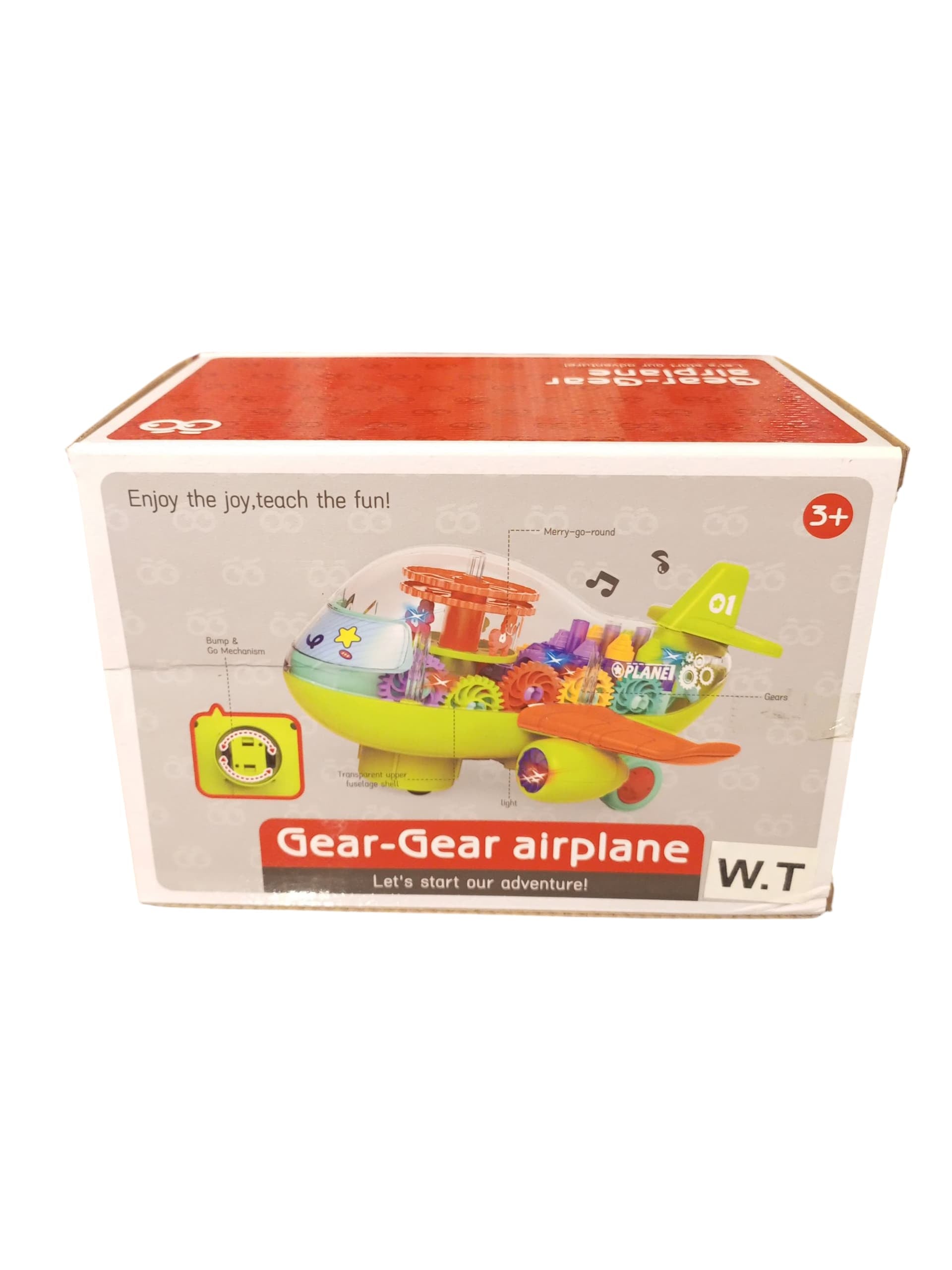 "Gear-Gear Airplane" Educational Toy