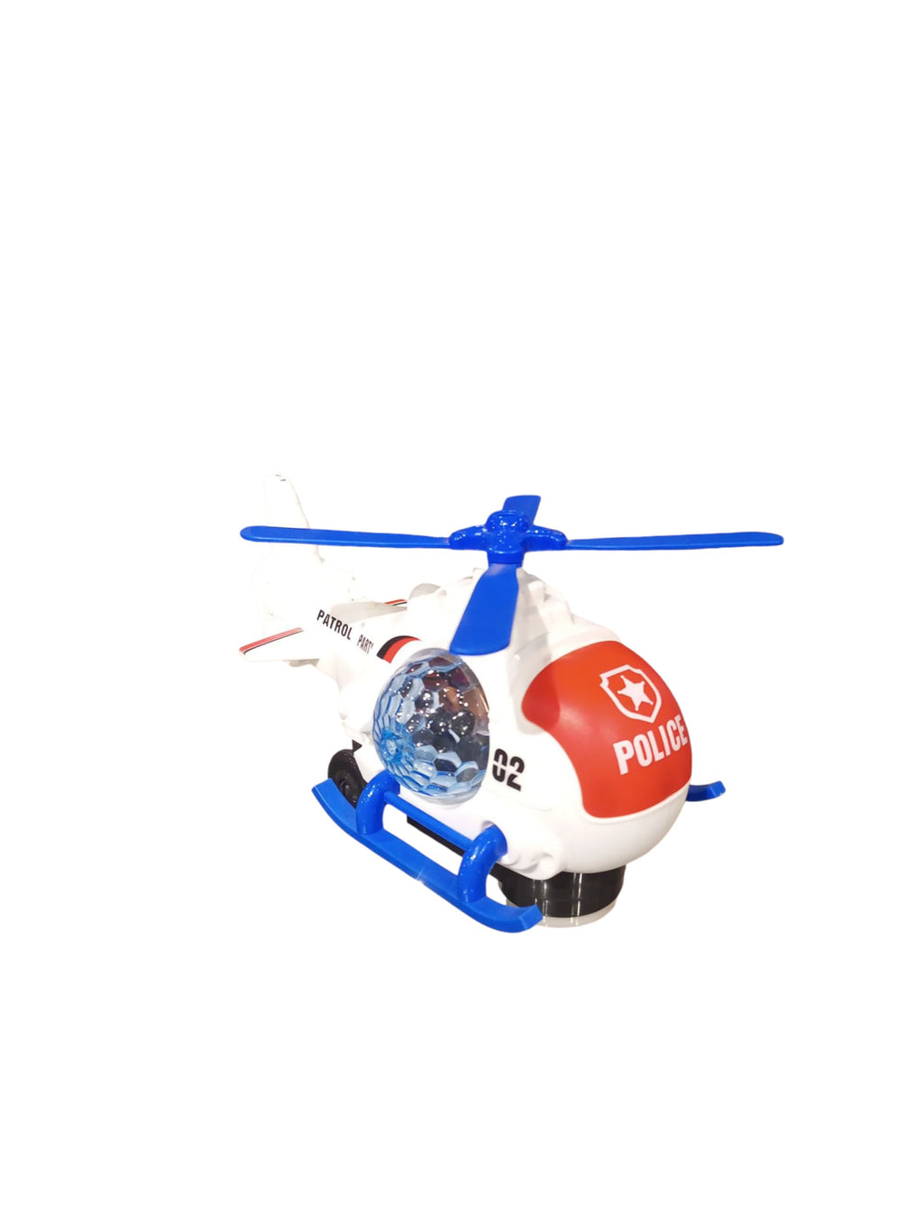 "Spray Police Helicopter" Electronic Toy