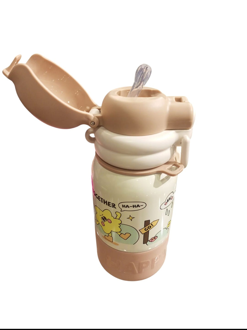 "Go On an Outing Together" Children's Water Bottle