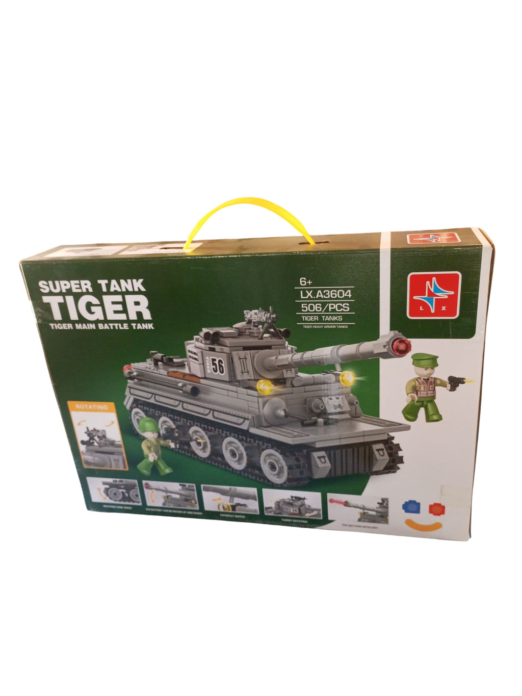 Super Tank "Tiger" Building Block Set