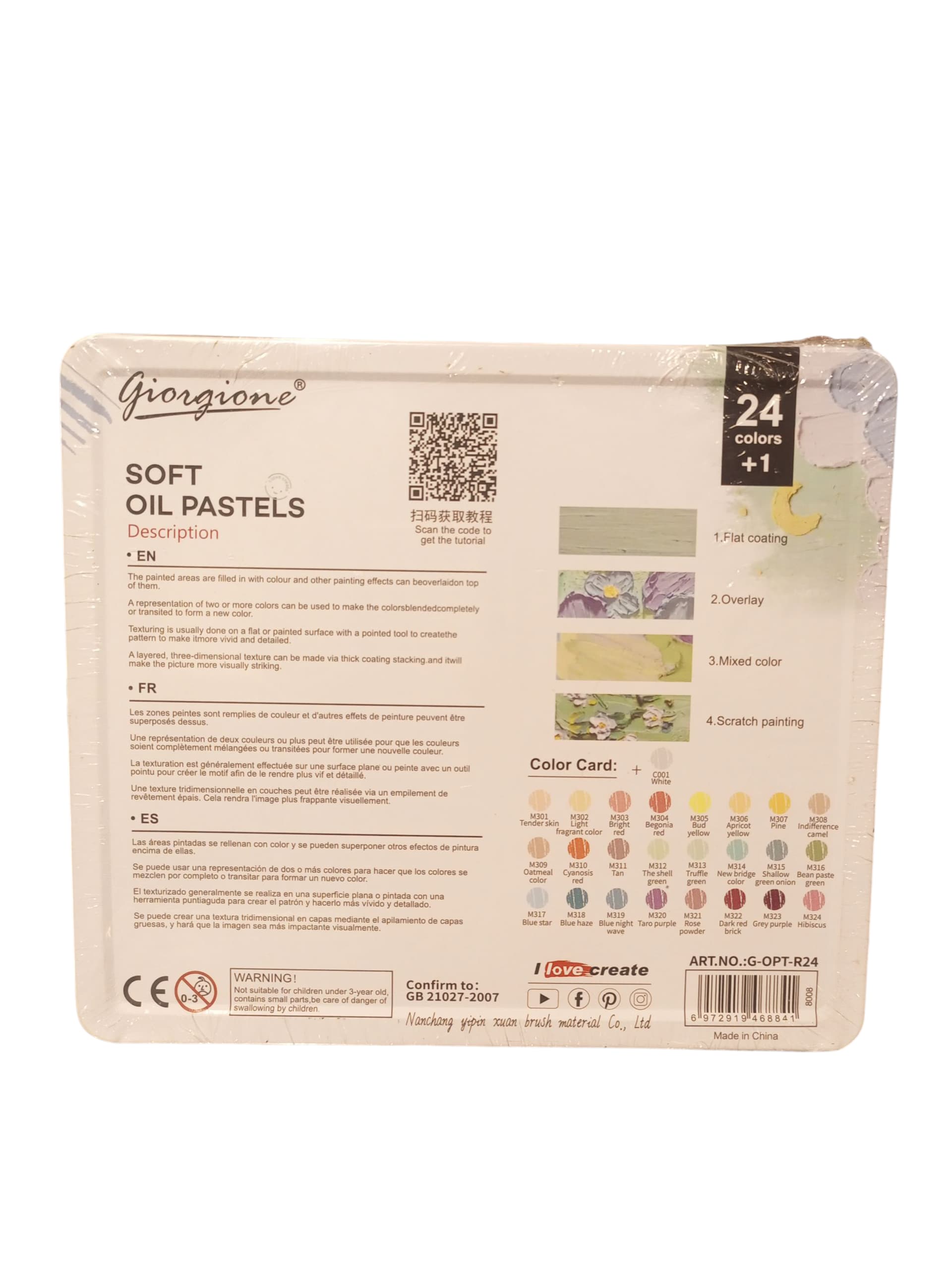 Giorgione Soft Oil Pastels