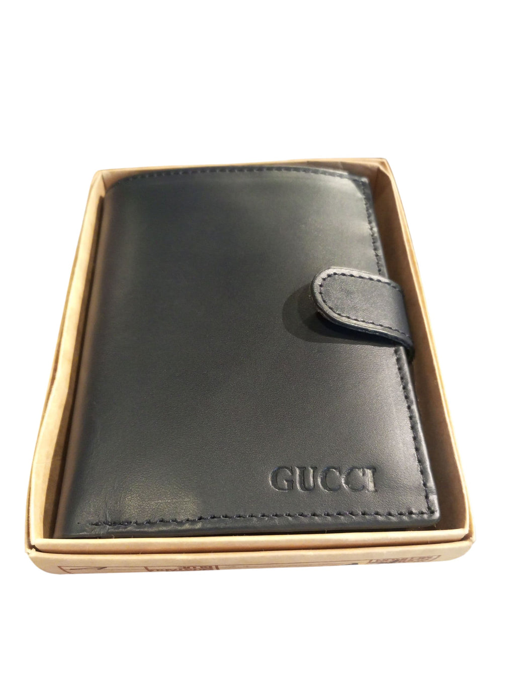 Black "GUCCI" Bifold Wallet