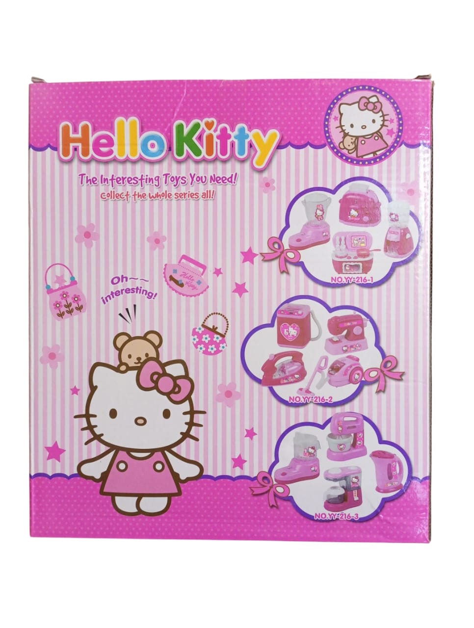 Cartoon Cat Mini Appliances Playset Collection