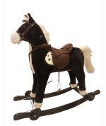 Large Rocking horse & Ride-On Toy with Wheels (Ages 2 - 5 Years)