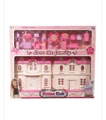 Elegant Dream House Playset with Abundant Accessories & Music (3+ Years)