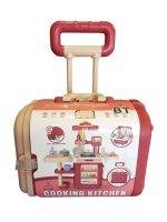 2-in-1 Play Kids Suitcase Cooking Kitchen Playset (3+ Years)