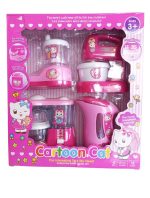 Cartoon Cat Mini Appliances Playset Collection