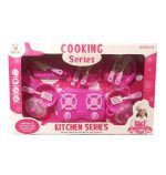Kids' Kitchen Series Tea Set with Cups and Teapot