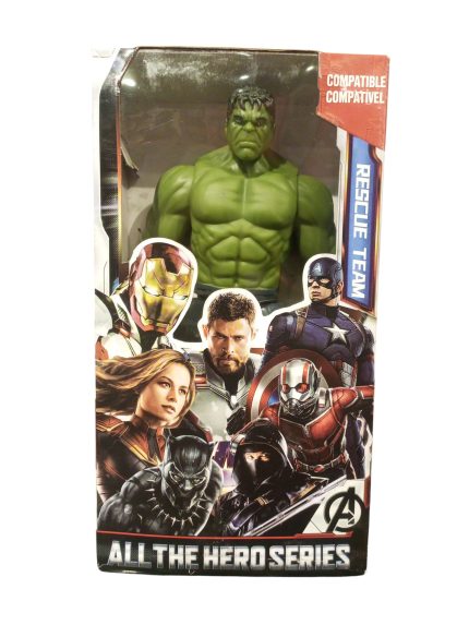 Marvel "All the Hero Series" Rescue Team Action Figure Set (Hulk)