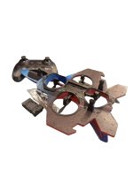 Remote-Controlled Fighter Jet-Style Quadcopter Drone with Controller