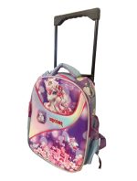 Kids 3D Magical Unicorn Trolley School Bag – Rolling Backpack