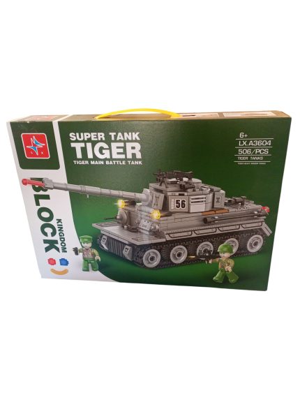 Super Tank "Tiger" Building Block Set