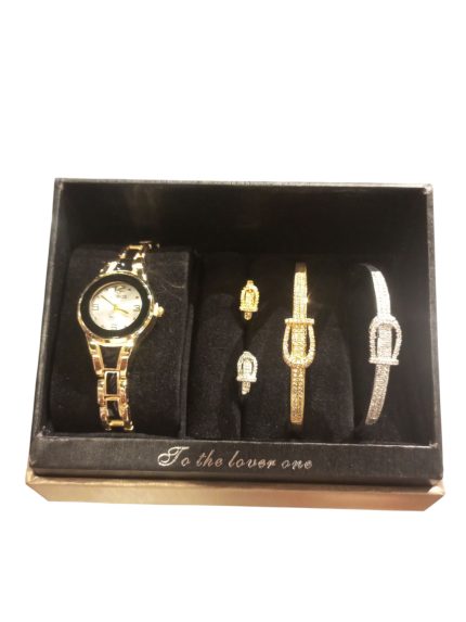 Watch and Bracelet Gift Set