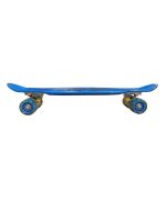 Vibrant & Durable Cruiser Skateboard  (Fiber Deck) blue color - Image 2