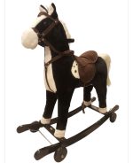 Large Rocking horse & Ride-On Toy with Wheels (Ages 2 - 5 Years) - Image 2