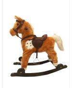 Large Rocking horse & Ride-On Toy with Wheels (Ages 2 - 5 Years) - Image 3