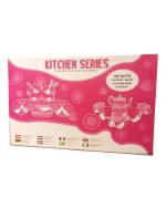 Kids' Kitchen Series Tea Set with Cups and Teapot - Image 2