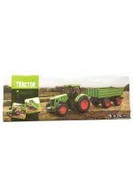 KUNUDY Farm Machine Remote Control Tractor with Trailer - 1:24 Scale - Image 3