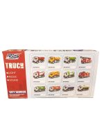 RIS Multifunction City Service Cement Mixer Truck Toy with Lights, Music & Sound - 1:16 Scale - Image 3
