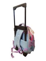 Kids 3D Magical Unicorn Trolley School Bag – Rolling Backpack - Image 2