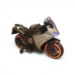 Heavy-Duty Kids Ride-On Bike with LED Wheel Lights