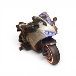 Heavy-Duty Kids Ride-On Bike with LED Wheel Lights - Image 2