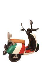 Progetto Sporty 3-Wheel Kids Electric Scooter | Battery-Operated Ride-On Trike - Image 5
