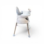 Premium 2-in-1 Fixed Baby High Chair | Tall Dining Chair with Detachable Toy Bar, Feeding Tray & Footrest - Image 7