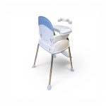 Premium 2-in-1 Fixed Baby High Chair | Tall Dining Chair with Detachable Toy Bar, Feeding Tray & Footrest - Image 6