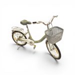 BDF Premium 26" Junior Cruiser Bicycle – Sage Green Age 7-13 - Image 2