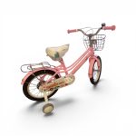 BDF Premium 16" Kids Bicycle with Training Wheels – Candy Pink Age 5-8 - Image 2