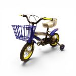 Superstar Sport 12" Kids Bicycle with Training Wheels – Royal Blue & Black age 3-5