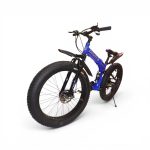 SUPERWAY 26" Foldable Fat Tire Sports Mountain Bike with Dual Suspension