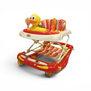 3-in-1 Premium Imported Baby Walker, Rocker & Stroller with Sun Canopy