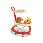 3-in-1 Premium Imported Baby Walker, Rocker & Stroller with Sun Canopy - Image 3